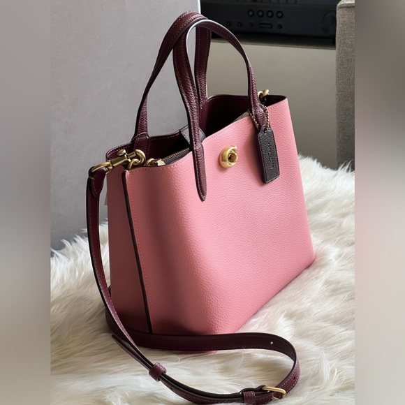 C8561 - Coach Willow Tote 24 in Colorblock - Picture 2 of 11